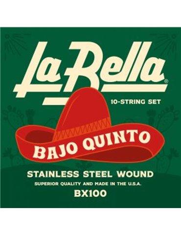 Juego Bajo Quinto La Bella BX-100