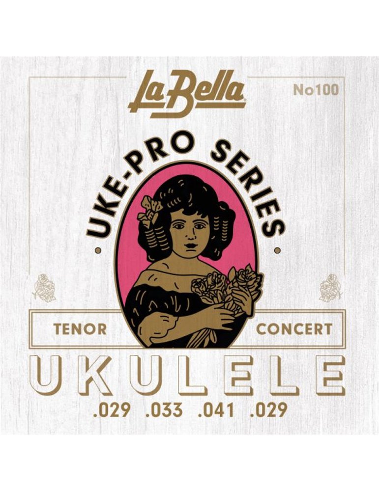 Juego La Bella Ukelele Concert/Tenor 100