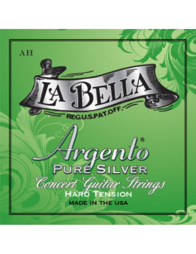 Juego La Bella Argento Pure Silver Hard Clásica AH