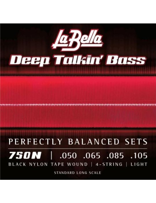 Juego La Bella Bajo Deep Talkin´ Bass Tapewound 750-N (050-105)