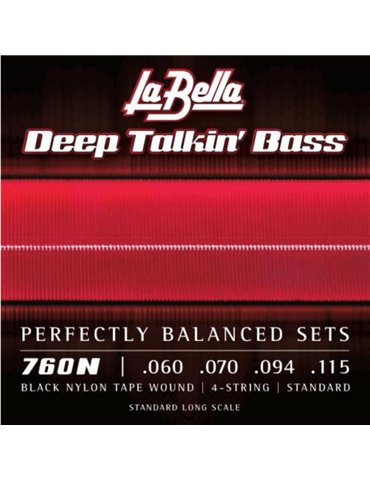 Juego La Bella Bajo Deep Talkin´ Bass Tapewound 760-N (060-115)