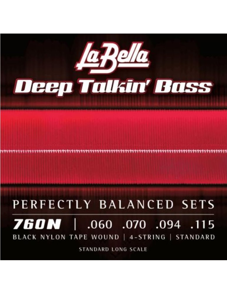 Juego La Bella Bajo Deep Talkin´ Bass Tapewound 760-N (060-115)