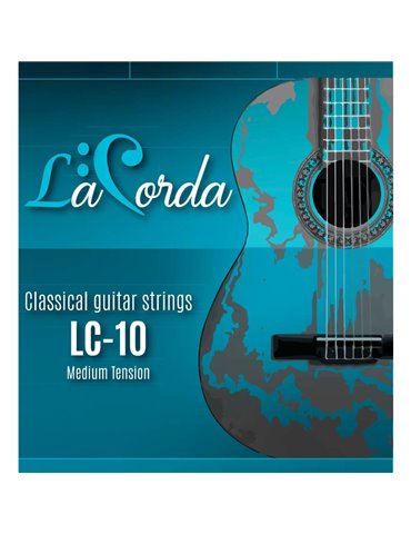 Juego Cuerdas La Corda LC-10 Medium Tension