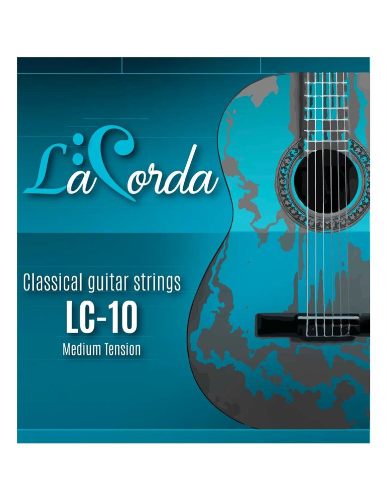Juego Cuerdas La Corda LC-10 Medium Tension