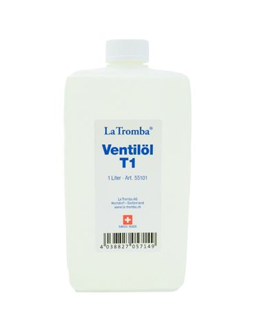 Botella 1 Litro Valve Oil T1 La Tromba With Silicone 590011