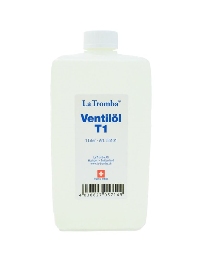 Botella 1 Litro Valve Oil T1 La Tromba With Silicone 590011
