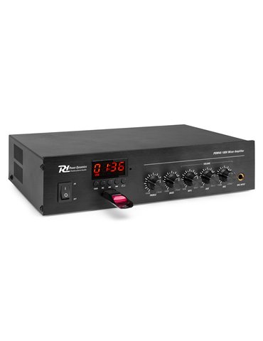 PDM45 Mezclador – Amplificador 100V con BT y reproductor media 45W 2