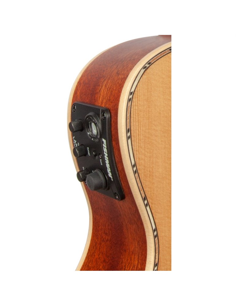 Ukelele Concert Lanikai CDST-CEC Cedar Solid Top Electrificado