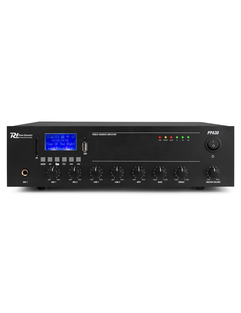 PPA30 Mezclador amplificador 100V - 30W