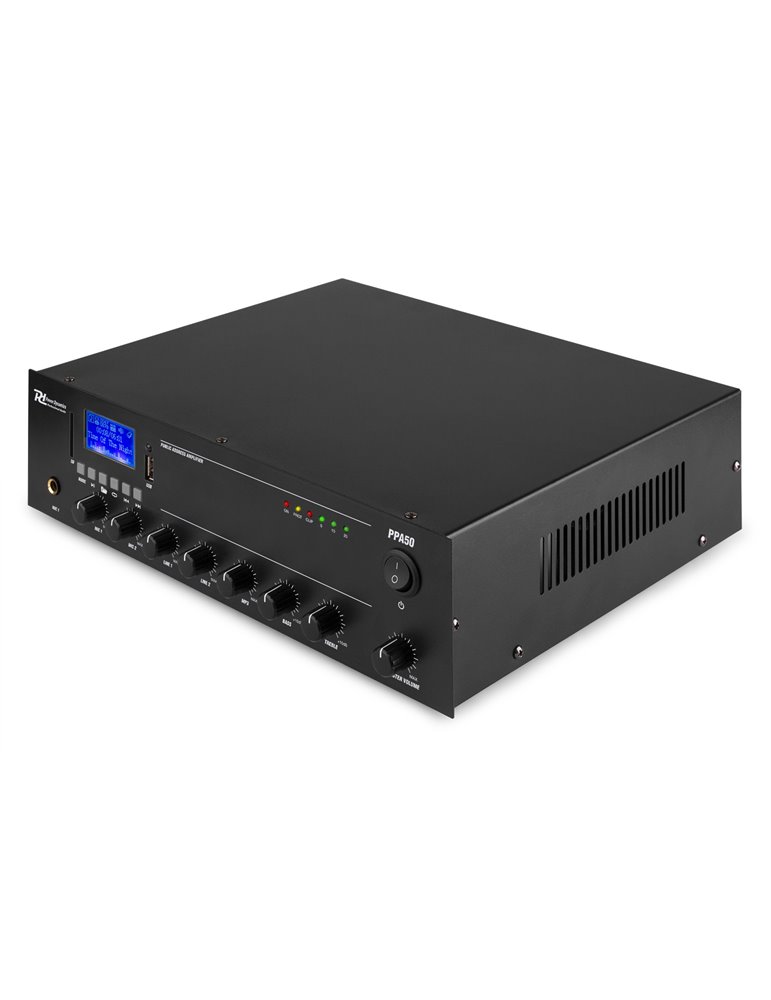 PPA50 Mezclador amplificador 100V - 50W