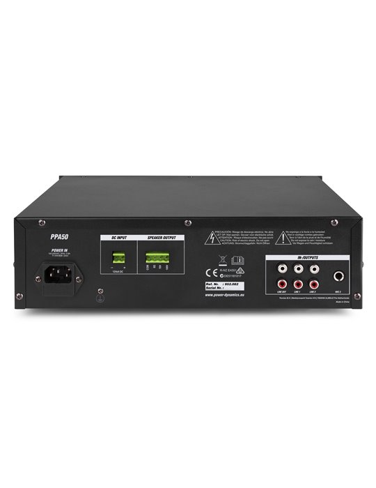 PPA50 Mezclador amplificador 100V - 50W