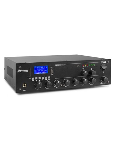PPA502 Mezclador amplificador 100V - 50W 2 Zonas