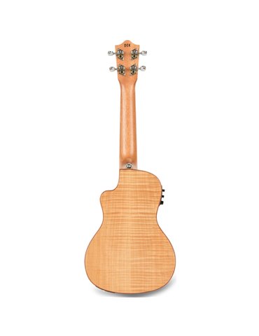 Ukelele Concert Lanikai FM-CEC Flame Maple Electrificado 2