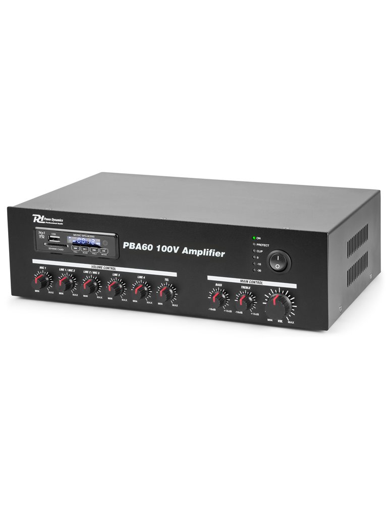 PBA60 Amplificador linea 100V 60W