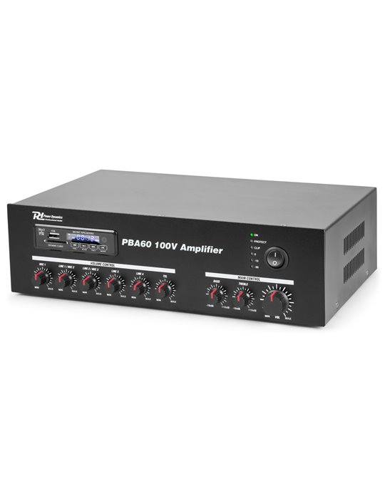 PBA60 Amplificador linea 100V 60W