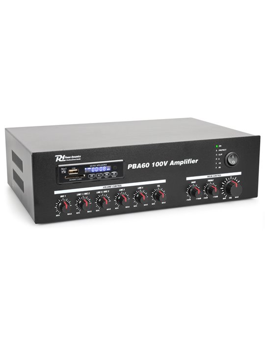 PBA60 Amplificador linea 100V 60W