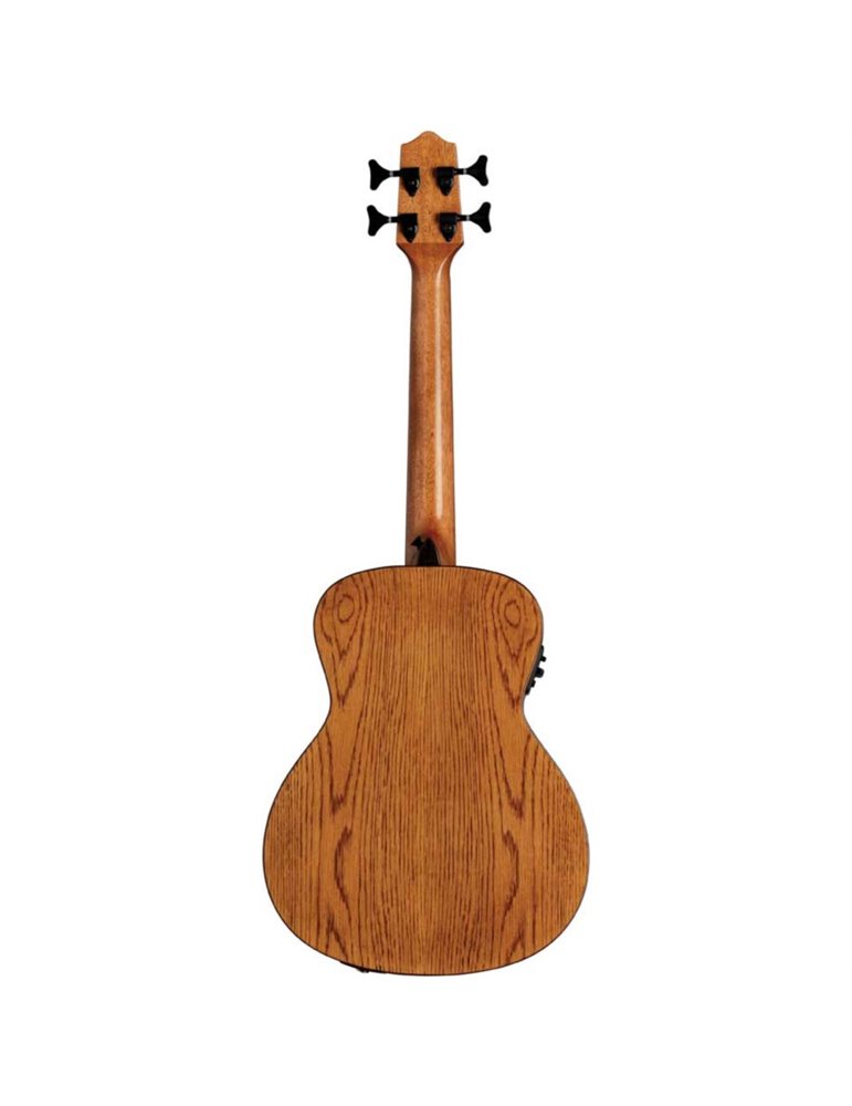 Ukelele Bajo Lanikai OA-EBU Oak Electrificado