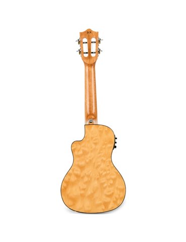 Ukelele Concert Lanikai QM-NACEC Quilted Maple Electrificado Natural 2