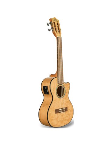 Ukelele Tenor Lanikai QM-NACET Quilted Maple Electrificado Natural