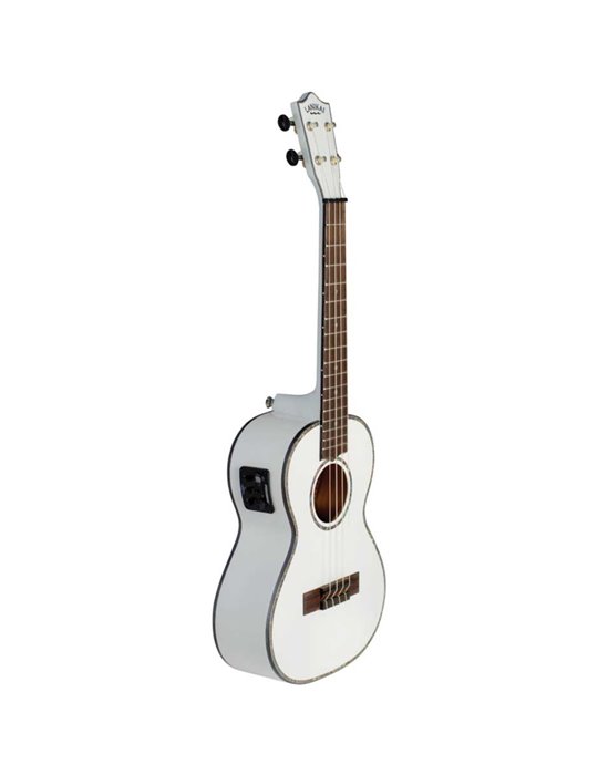 Ukelele Tenor Lanikai JMS-EWT1 Julia Michaels Sign.White Pearl Elect.