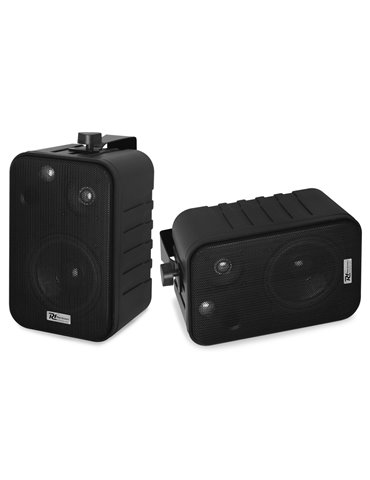 BV40B Juego de altavoces de ambiente Negro 4 "100V 