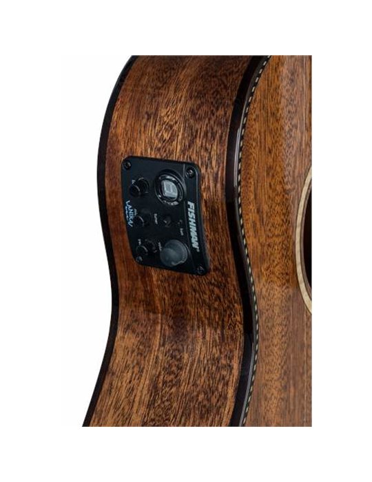 Ukelele Barítono Lanikai LKUMAS-CEB Solid Mahogany