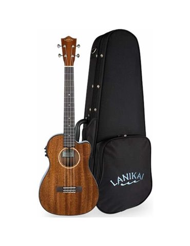 Ukelele Barítono Lanikai LKUMAS-CEB Solid Mahogany 2