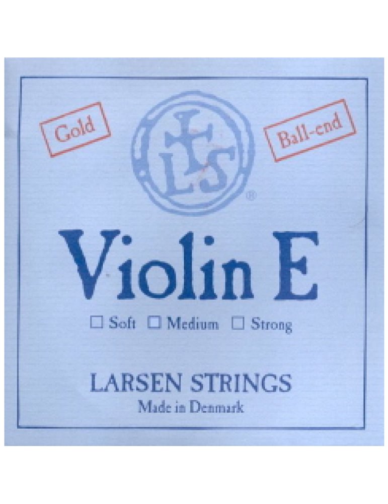 Cuerda 1ª Violín Larsen Oro Suave Bola