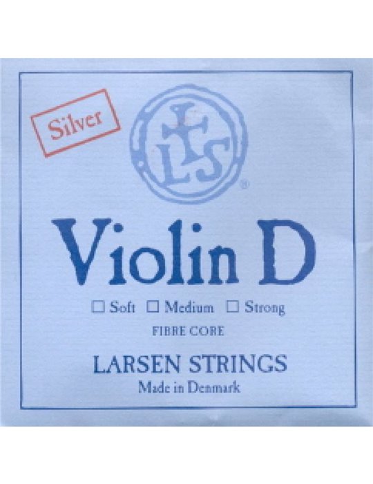 Cuerda 3ª Violín Larsen Fuerte Plata