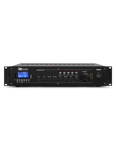 PRM240 Mezclador amplificador 100V 6 canales 4-Zonas 240W 2