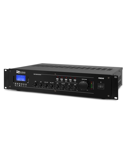 PRM240 Mezclador amplificador 100V 6 canales 4-Zonas 240W