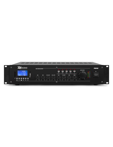 PRM360 Mezclador amplificador 100V 6 canales 4-Zonas 360W 2