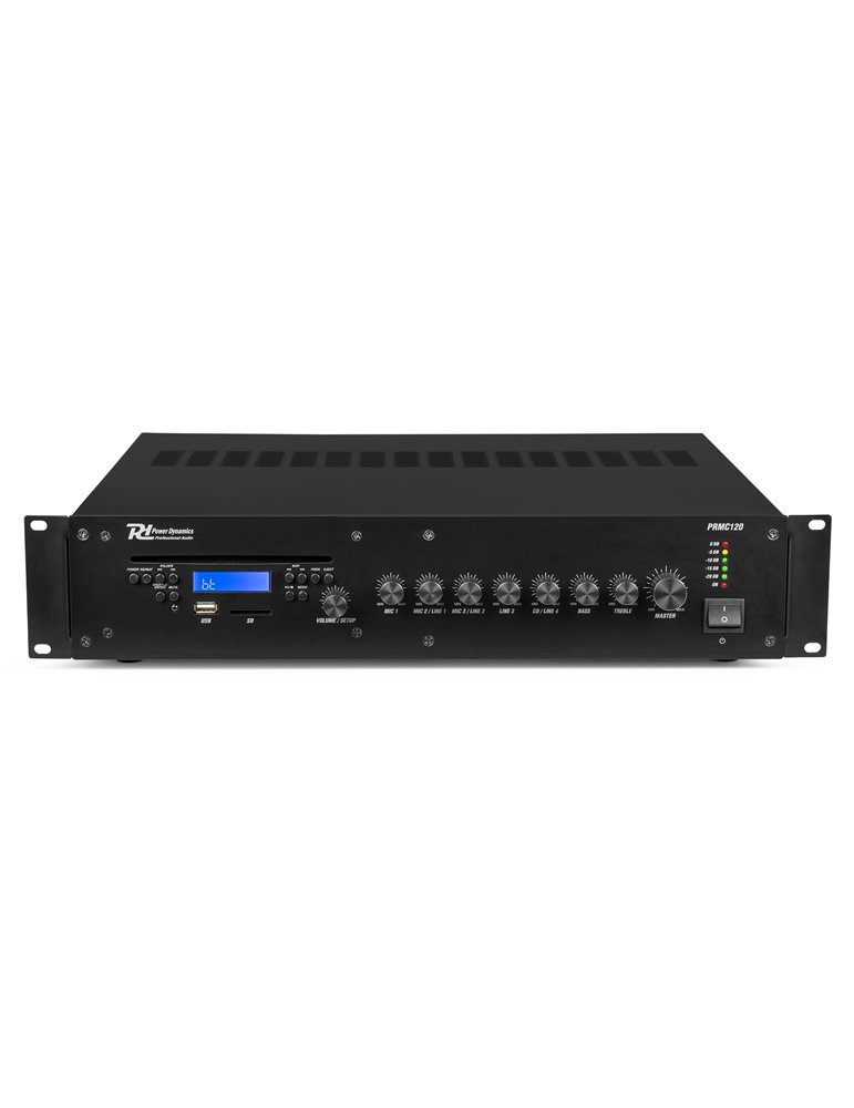 PRC120 100V Amplificador mezclador con CD 120W