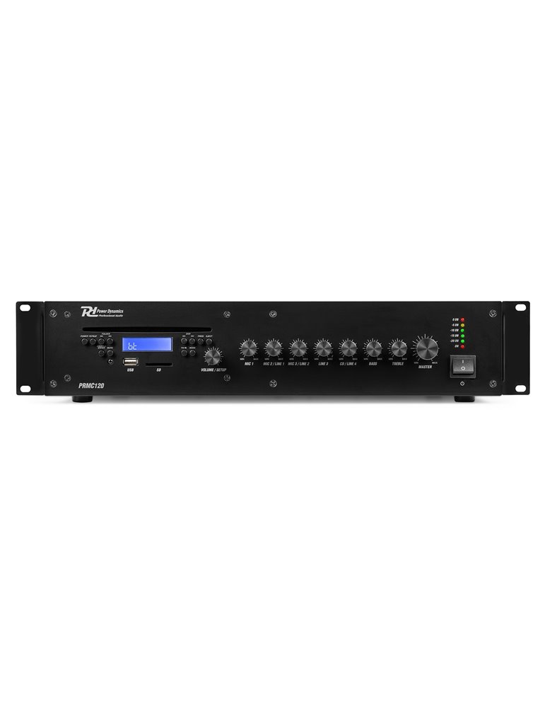 PRC120 100V Amplificador mezclador con CD 120W