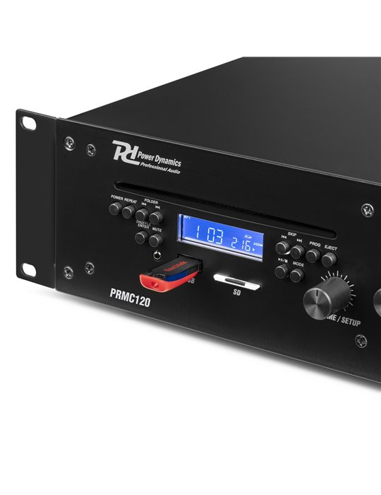 PRC120 100V Amplificador mezclador con CD 120W