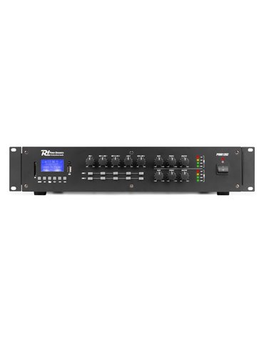 PRM1202 Amplificador Matricial 2 Zonas Línea 100V 2 x 120W 2
