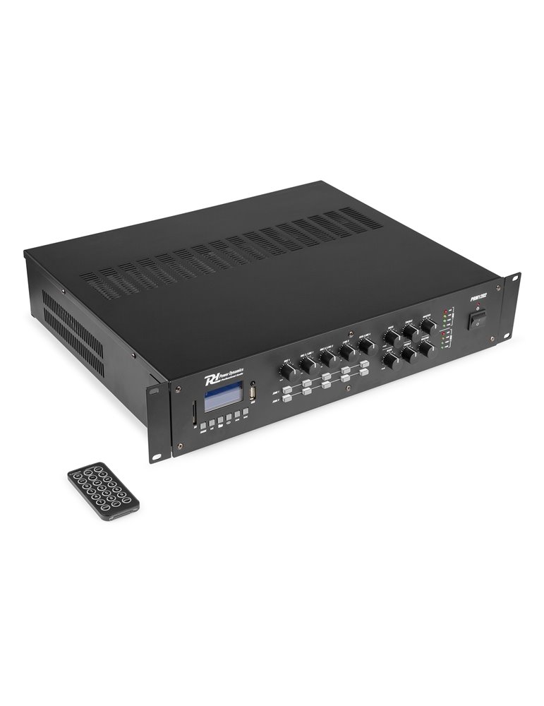 PRM1202 Amplificador Matricial 2 Zonas Línea 100V 2 x 120W