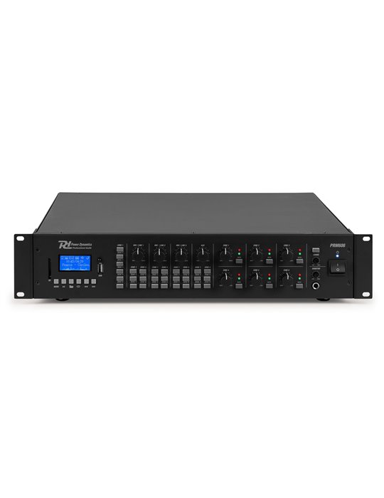 PRM606 Amplificador matrix de 6 Zonas 6 x 60W línea de 100v