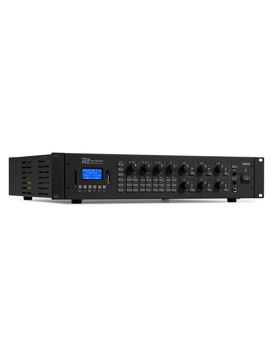 PRM606 Amplificador matrix de 6 Zonas 6 x 60W línea de 100v