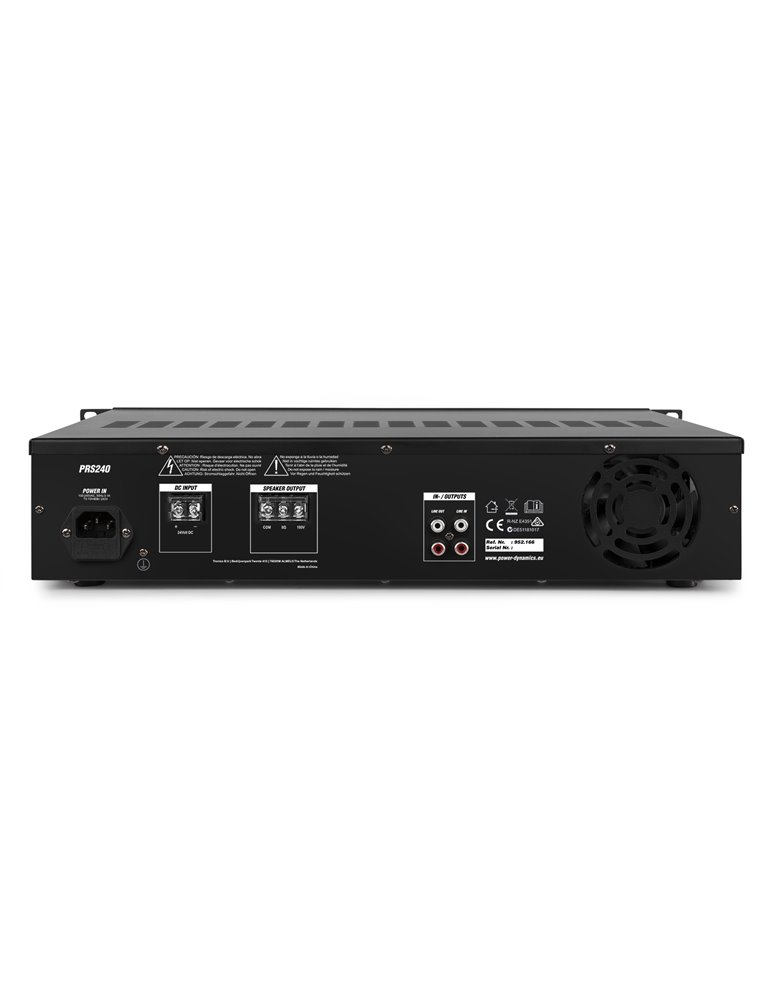 PRS240 Amplificador Booster de linea 100V / 240W