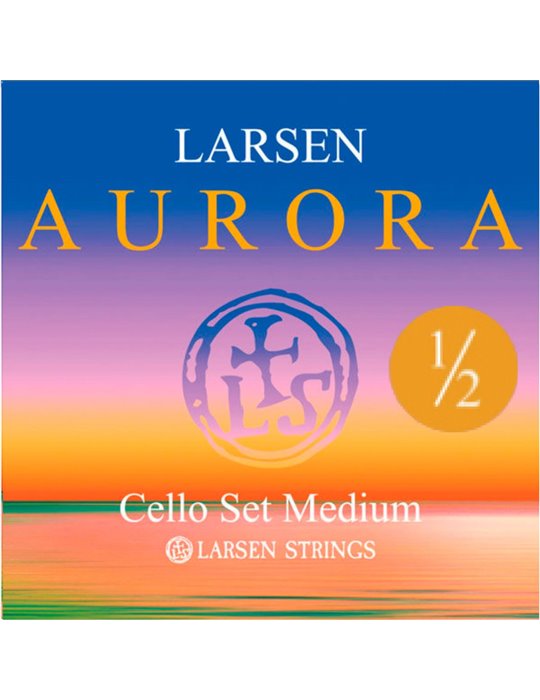 Juego Cuerdas Cello Larsen Aurora 1/2