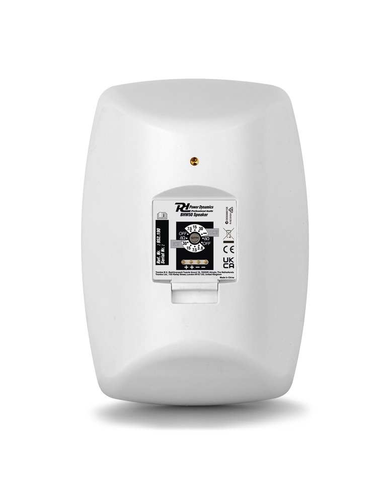 BHW50WH Conjunto de altavoces Interior/Exterior 5" 80W 100V Blanco