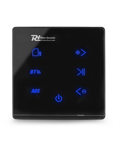 Powerline A50B Amplificador empotrable BT Negro