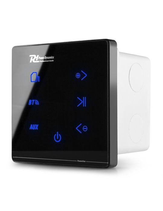 Powerline A50B Amplificador empotrable BT Negro