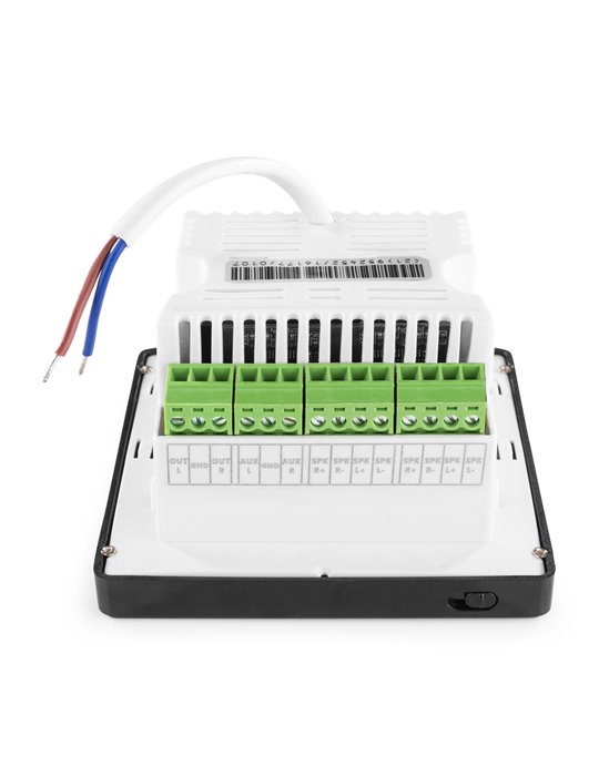 Powerline A100B Amplificador empotrable BT Negro