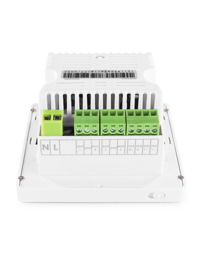 Powerline A50W Amplificador empotrable BT Blanco