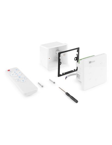 Powerline A100W Amplificador empotrable BT Blanco 2