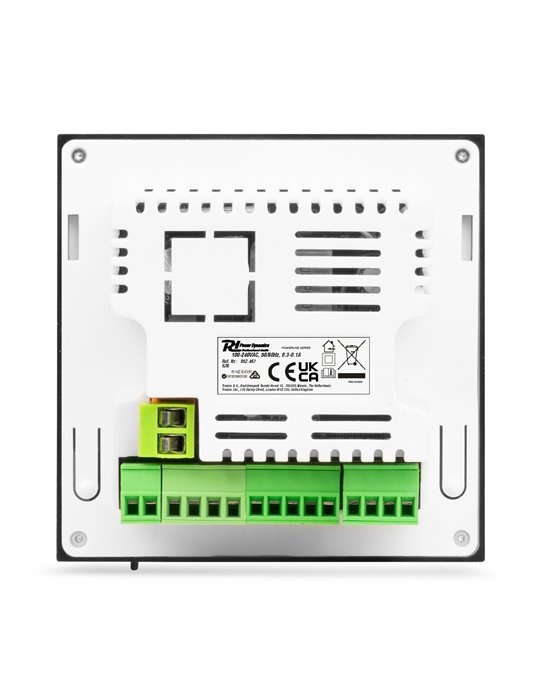 Powerline B50W Amplificador empotrable BT/LCD Blanco