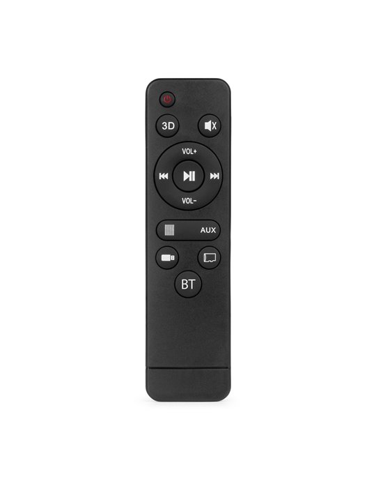 Powerline B100B Amplificador empotrable BT/LCD Negro