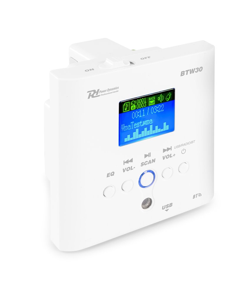 BTW30 Sistema de audio para pared 2 x15W BT